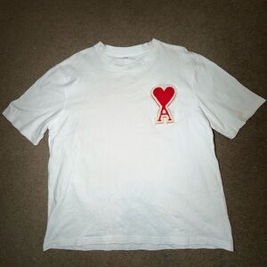 AMI Paris Ami de Coeur Heart Logo T-Shirt